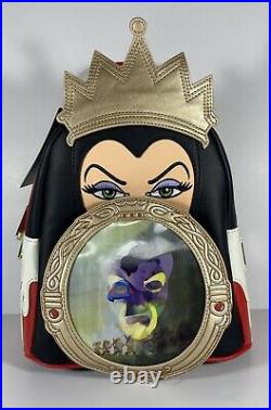NEW Funkon 2021 Virtual Con Loungefly Snow White Evil Queen Backpack ONLY NWT