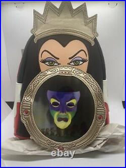 NEW Loungefly Funkon Snow White Evil Queen Glow in the Dark Backpack NWT