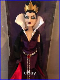 NIB Disney Limited Edition Snow White Evil Queen Designer Doll with Gift Bag
