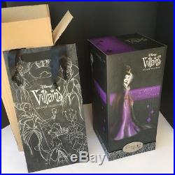 NIB Disney Store Limited Edition Snow White Evil Queen Designer Doll 7868/13000