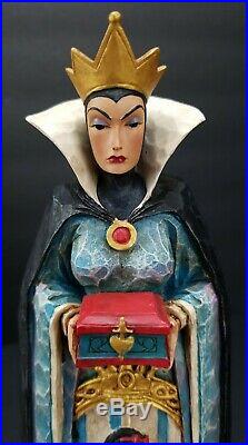 NO BOX Rare Jim Shore Walt Disney Showcase Snow White Evil Queen/Witch Wicked