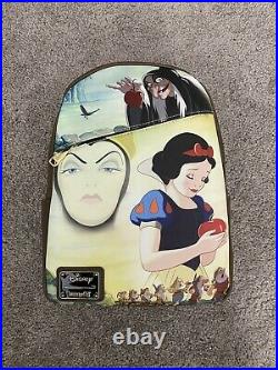 NWT DEC Disney Studios Snow White Evil Queen Old Hag Mini Backpack LE 600