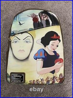 NWT DEC Disney Studios Snow White Evil Queen Old Hag Mini Backpack LE 600