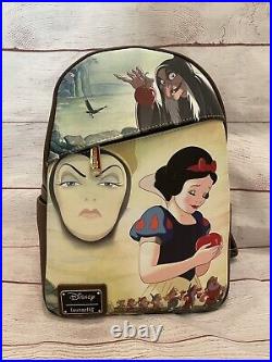 NWT Disney DEC Re-release Loungefly Snow White & Evil Queen Backpack