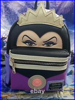 NWT Disney Villains Evil Queen Loungefly Mini Backpack