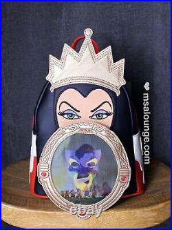NWT Evil Queen FunKon Snow White Lenticular Loungefly Mini Backpack