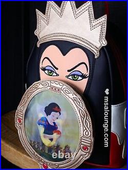 NWT Evil Queen FunKon Snow White Lenticular Loungefly Mini Backpack