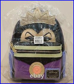 NWT Loungefly Disney Evil Queen Faux Leather Mini Backpack