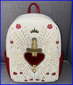 NWT Loungefly Disney Snow White Heart Box Evil Queen Mini Backpack