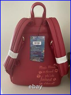 NWT Loungefly Disney Snow White Heart Box Evil Queen Mini Backpack