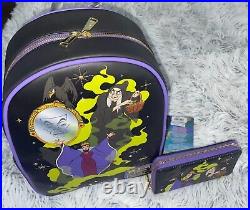 NWT Snow White Evil Queen Mini Backpack and Wallet