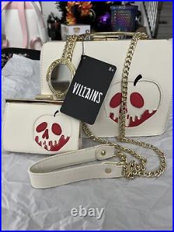 NWT Villains Just One Bite Apple Loungefly Snow White Evil Queen