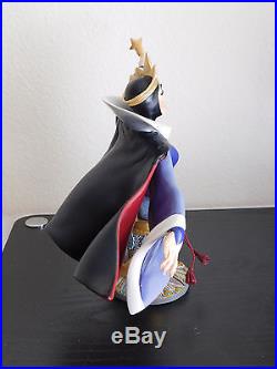 New Disney Grand Jester Evil Queen Bust LE 3000 Snow White Wicked Witch NIB