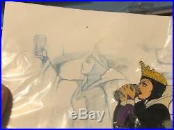 New Disney Resort Animation Sketches Limited Edition Pin Set Evil Queen Le 2001