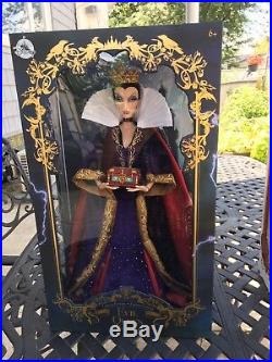 New Disney Store 2017 Evil Queen, Snow White, & Prince LE 17 Doll Set Of 3