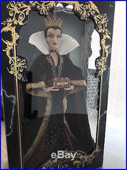 New! Disney Store Evil Queen 17 Doll Limited Edition 4000 Snow White! Gorgeous