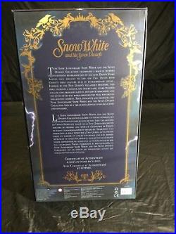 New Disney Store Snow White Evil Queen Limited Edition LE 16-17 Doll