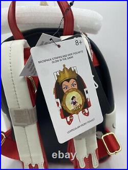 New Funkon 2021 Virtual Con Loungefly Snow White Evil Queen Backpack ONLY-Read