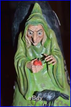 Nib Jim Shore Disney Traditions Snow White Evil Queen Old Hag Wicked Figurine