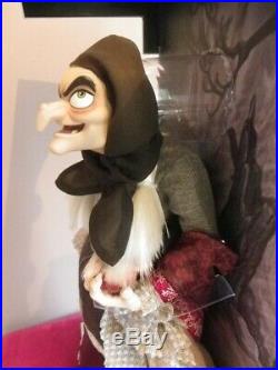 OLD HAG EVIL QUEEN witch D23 poupée DISNEY STORE edition limitée 723 SNOW WHITE