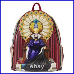 Officially Licensed Loungefly Snow White 1937 Evil Queen Throne Mini Backpack