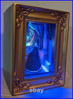 Olszewski Disney Gallery of Light Snow White Evil Queen at the Mirror, Lighted