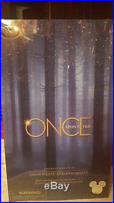 Once Upon a Time Evil Queen and Snow White D23 Expo 2015 Disney Store LE dolls