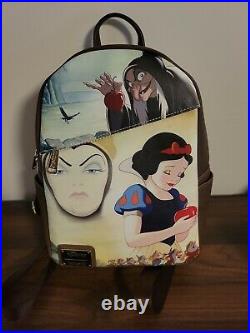 Pink A La Mode DEC Loungefly Snow White Evil Queen Backpack Exclusive Employee