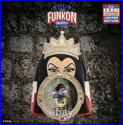 Preorder! Funkon 2021 Virtual Con Loungefly Snow White Evil Queen Backpack ONLY