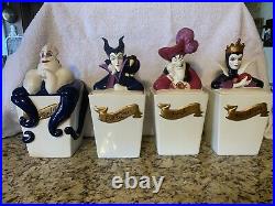 RARE Disney Store Villains Cookie Jar Evil Queen from Snow White BEAUTIFUL
