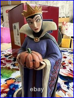 RARE Disney Traditions Poison Pumpkin Evil Queen Snow White & The 7 Dwarfs