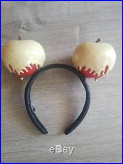 RARE Disneyland Disney Parks Evil Queen Poison Apple Mickey Ears Snow White GLOW