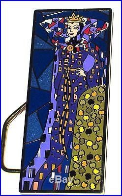 RARE JUMBO LE Disney PinEvil Queen Villain Snow White Art Nouveau Klimt Easel
