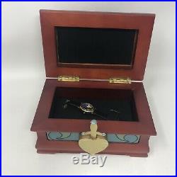 RARE Limited Edition Disney Gallery Snow White Evil Queen Watch With Jewlery Box