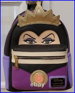RARE! NEW WITH TAGS! Loungefly Disney Snow White Evil Queen Mini Backpack