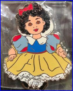 RARE Never Released Disney Prototype Pin Snow White Le Doll Evil Queen Dopey