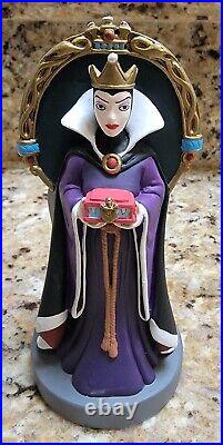 RARE Walt Disney Classics Snow White Evil Queen & Hag Mirror Mirror Figure
