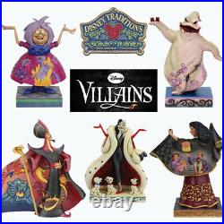 Range Of Disney Traditions Villains Figurines Brand New & Boxed