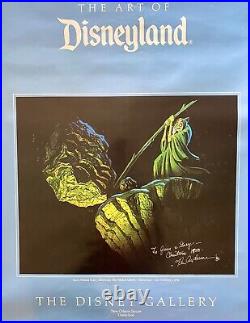 Rare 1988 The Art Of Disneyland Snow White Evil Queen Disney Gallery Poster