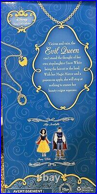 Rare Disney Evil Queen Of Snow White Classic Doll Collection New