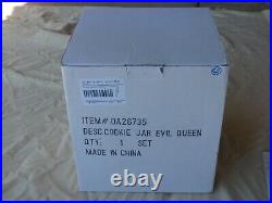 Rare Disney Evil Queen on Throne Cookie Jar LE 150 (NEW IN BOX) 2006