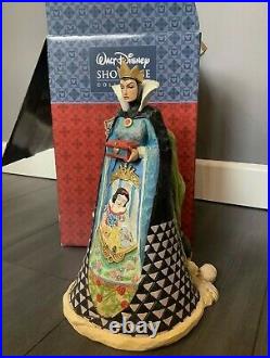 Rare Disney Traditions Double Sided evil Queen/hag- wicked 11.5 Snow White jim