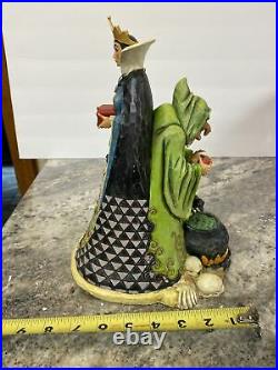 Rare Jim Shore Disney Snow White Evil Queen/Witch Hag Wicked 4005218