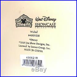 Rare Jim Shore Walt Disney Showcase Snow White Evil Queen/Witch Wicked