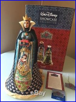 Rare Jim Shore Walt Disney Showcase Snow White Evil Queen/Witch Wicked NIB