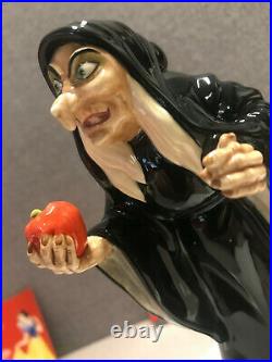 Royal Doulton Disney Showcase Evil Queen Take The Apple Dearie Nib