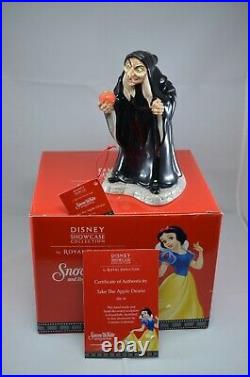 Royal Doulton Disney Showcase Snow White Evil Queen Take The Apple Dearie Sw 30