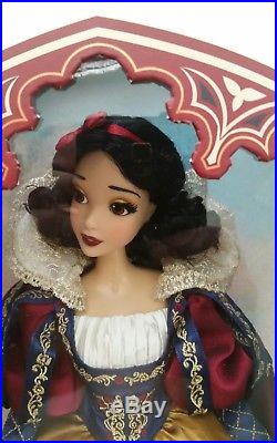 SIGNED D23 Expo 2017 SNOW WHITE & Evil Queen HAG Witch Doll Disney mib