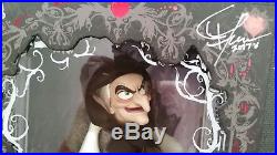 SIGNED D23 Expo 2017 SNOW WHITE & Evil Queen HAG Witch Doll Disney mib