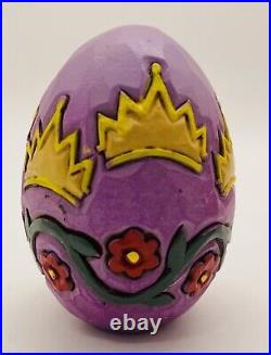 SNOW WHITE Easter Basket with 3 Eggs, Jim Shore Disney Figure 2023 NEW! 6010105